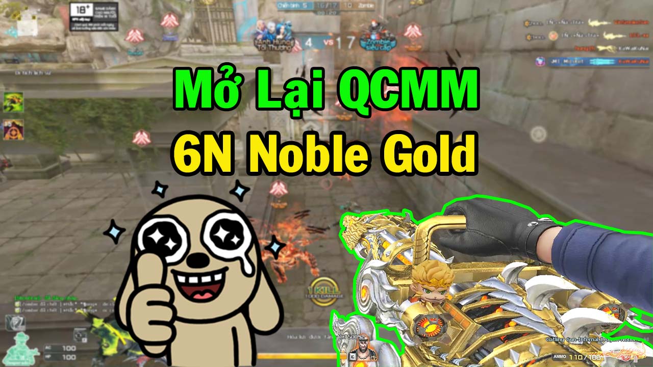 6 Nòng VIP Noble Gold